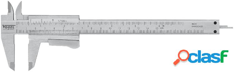 VOGEL 201030.2 - Calibre pie de rey monobloc DIN 862 150 mm