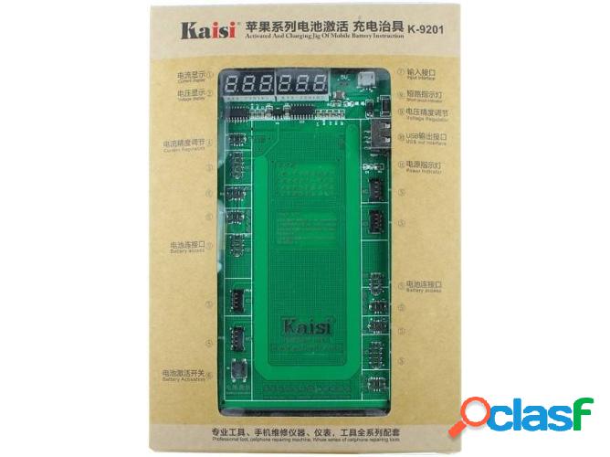 Verificardor de Baterias Kaisi K-9201 Apple IPhones 4G / 4S