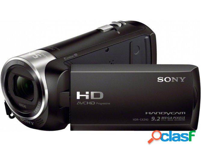 Videocámara SONY HDR-CX240 (2.1 MP - Full HD - Zoom