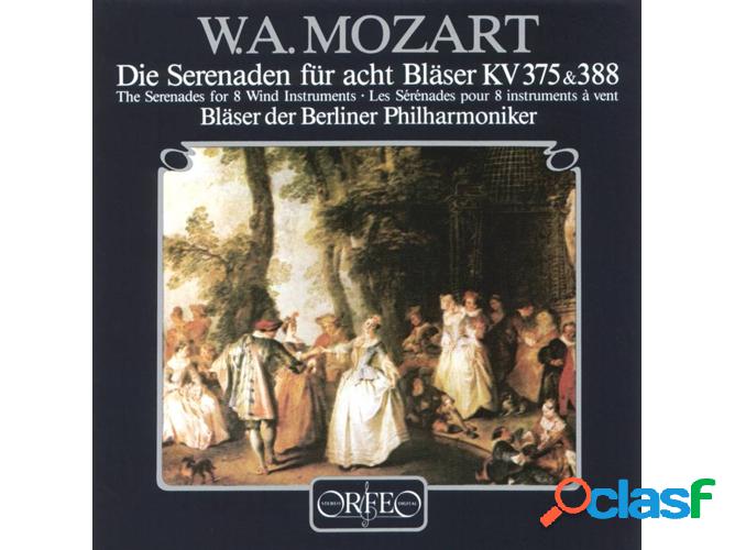 Vinil LP Bläser der Berliner Philharmoniker - Serenaden f.8