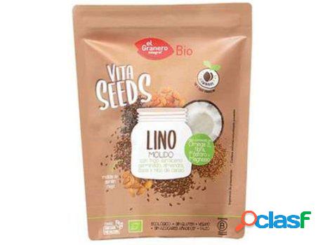 Vitaseeds Lino Molido con Trigo Sarraceno, Nibs de Cacao y