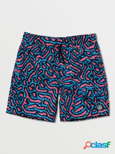 Volcom Boardshort Coral Morph Trunk - PINK (Niños)