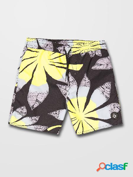 Volcom Boardshort Poly Party Trunk - BLACK - (NIÑOS)
