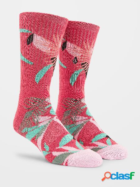 Volcom Calcetines Vibes - LIVING CORAL