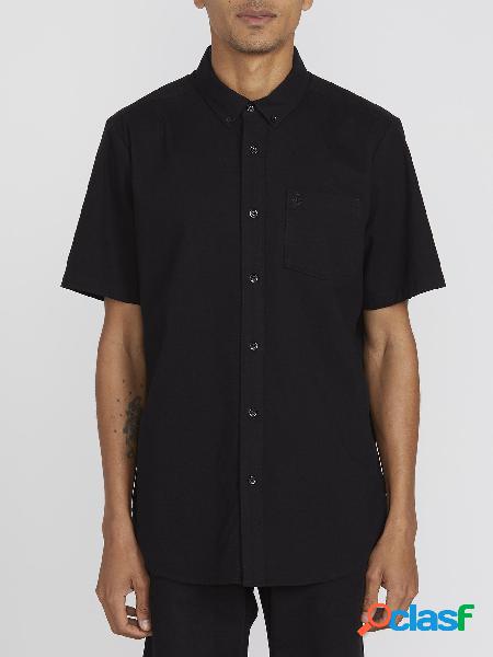 Volcom Camisa Oxford Everett - NEW BLACK