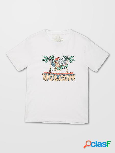Volcom Camiseta Roosting - WHITE - (NIÑOS)