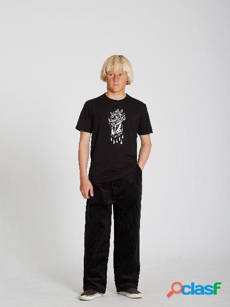 Volcom Camiseta Vaderetro - BLACK - (NIÑOS)