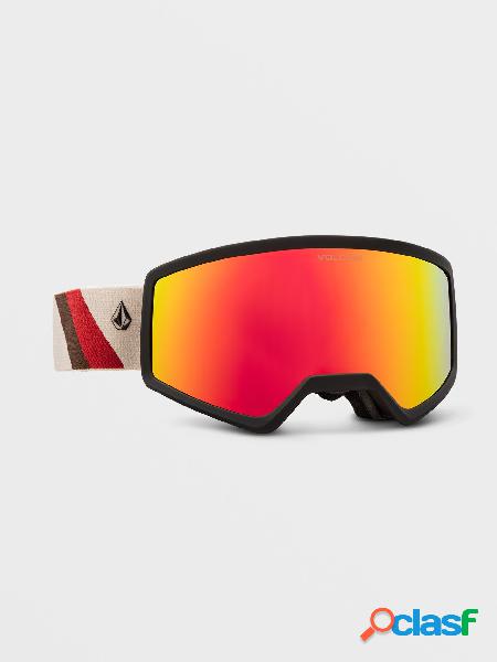 Volcom Gafas de nieve Stoney - Red Earth/Red Chrome
