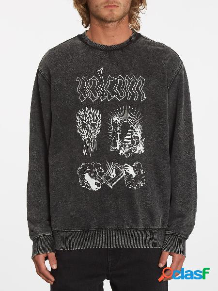 Volcom Sudadera Vaderetro - BLACK