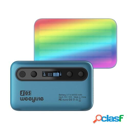 Weeylite S05 Pocket RGB Video Light LED Fill Light 26