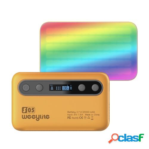 Weeylite S05 Pocket RGB Video Light LED Fill Light 26