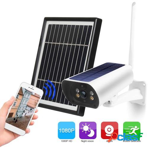 Wifi Cámara solar 1080P Minitor inalámbrico Plug-in