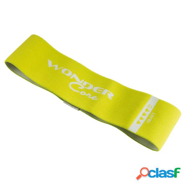 Wonder Core Banda de ejercicio Power fuerte amarilla