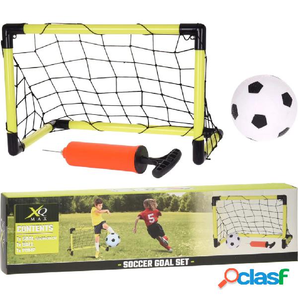 XQ Max Set de portería de fútbol pequeña 45x30x30 cm