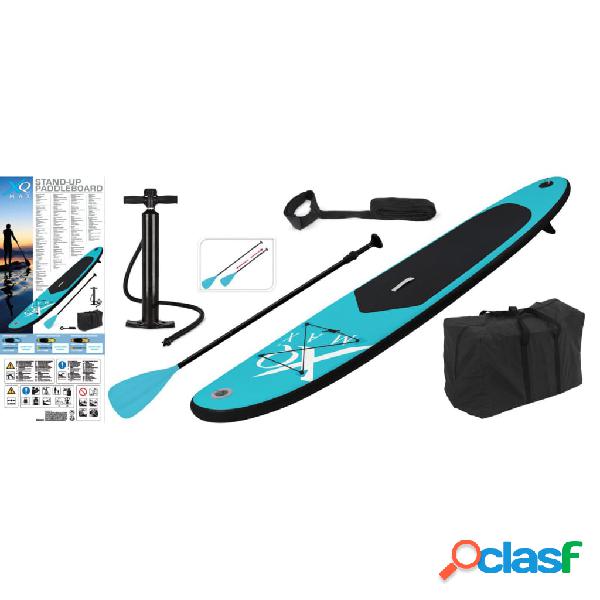 XQ Max Stand-up Paddle Board inflable 285 cm azul y negro
