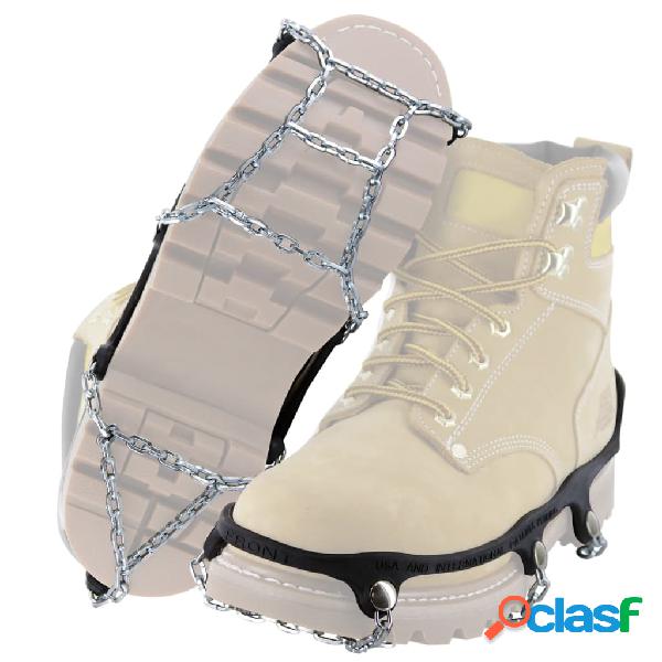 Yaktrax Crampones de hielo para zapatos Chains S 38-40 negro