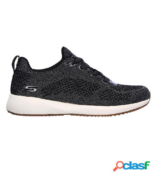 Zapatillas Skechers Bobs Sport Squad Glitz Maker Mujer Black