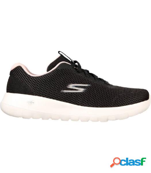 Zapatillas Skechers Go Walk Joy Mujer Negro Rosa 40