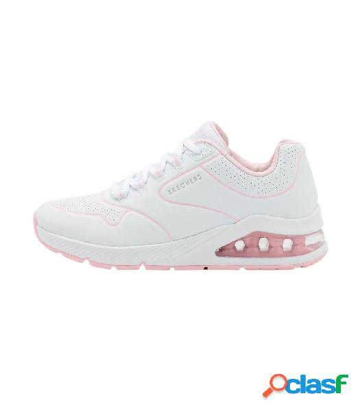 Zapatillas Skechers UNO 2 Mujer White Pink 40