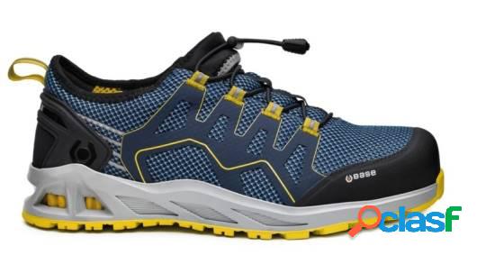Zapatos de seguridad Base S1P K-Walk azul/amarillo T45