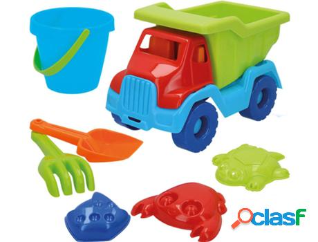 pack de juguetes de playa CB TOYS camión y cubo con