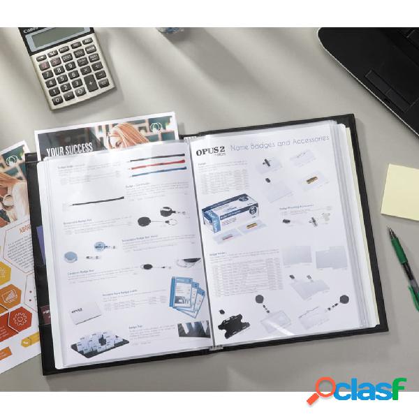 rillstab Libro portafolios Ambassador Luxe A4 40 bolsillos