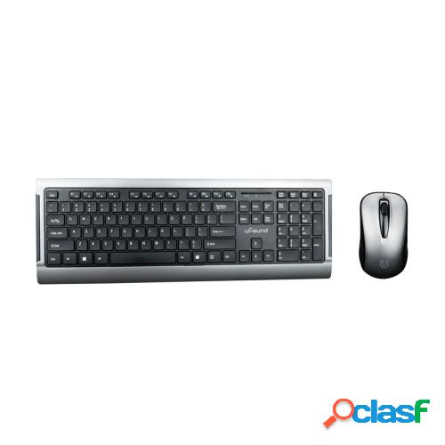 uFound R-756 Combo de mouse y teclado 106 teclas Teclado de