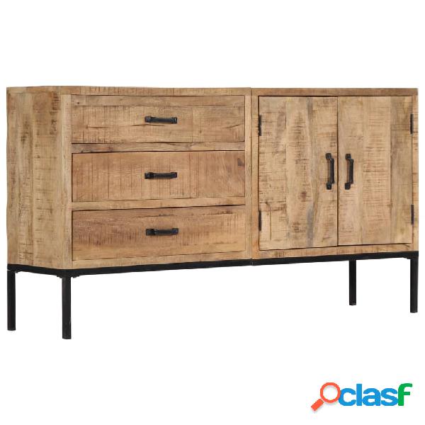 vidaXL Aparador de madera de mango maciza 140x35x75 cm