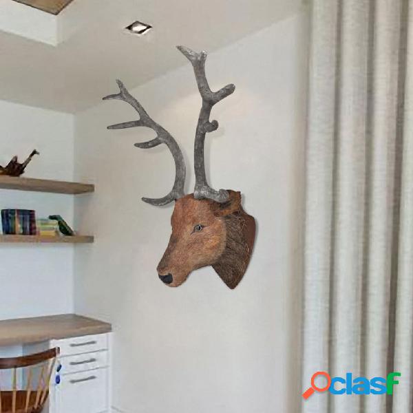 vidaXL Cabeza de ciervo para decoración de pared apariencia