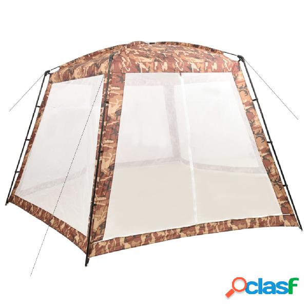 vidaXL Carpa para piscinas 590x520x250 cm camuflaje