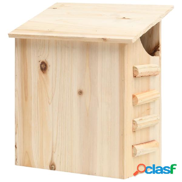 vidaXL Casa para murciélagos madera maciza de abeto