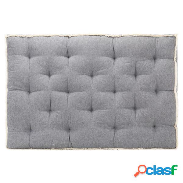 vidaXL Cojín para sofá de palets gris antracita 120x80x10