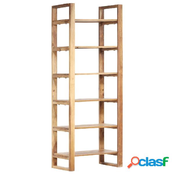 vidaXL Estantería de madera maciza de sheesham 60x38x160 cm