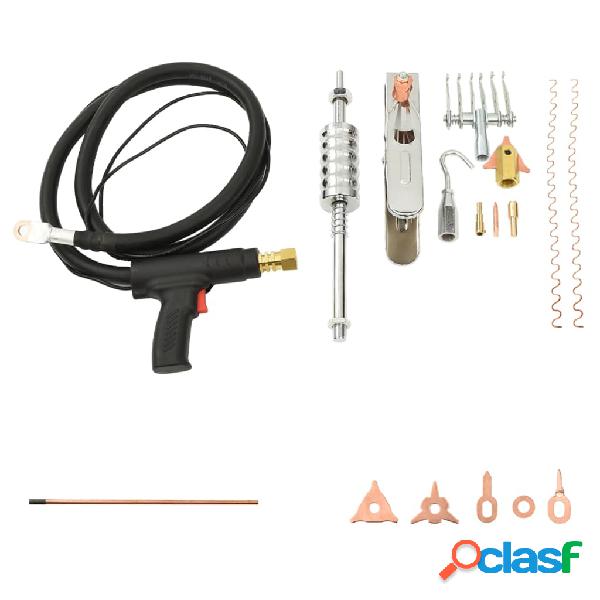 vidaXL Kit de herramientas de reparación de chapa metálica