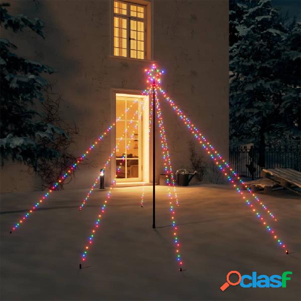 vidaXL Luces árbol de Navidad interior/exterior 400 LED