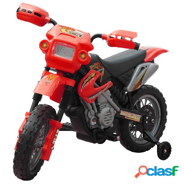 vidaXL Motobicicleta Eléctrica Para Niños Rojo