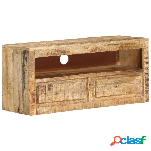 vidaXL Mueble de TV madera maciza de mango 88x30x40 cm