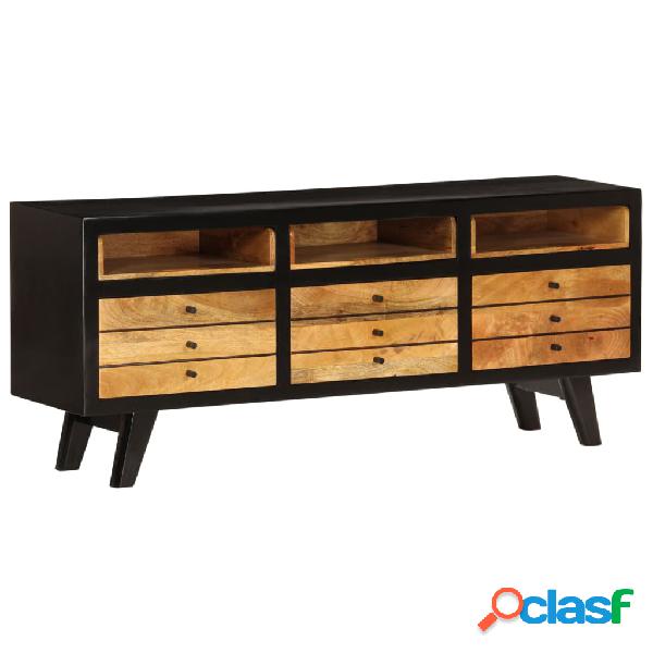 vidaXL Mueble para la TV madera maciza de mango 120x30x50 cm