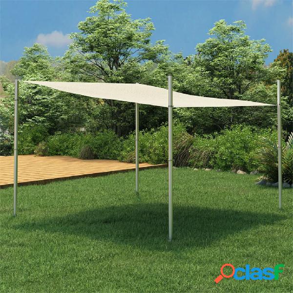 vidaXL Poste de toldo de vela de acero inoxidable 200 cm