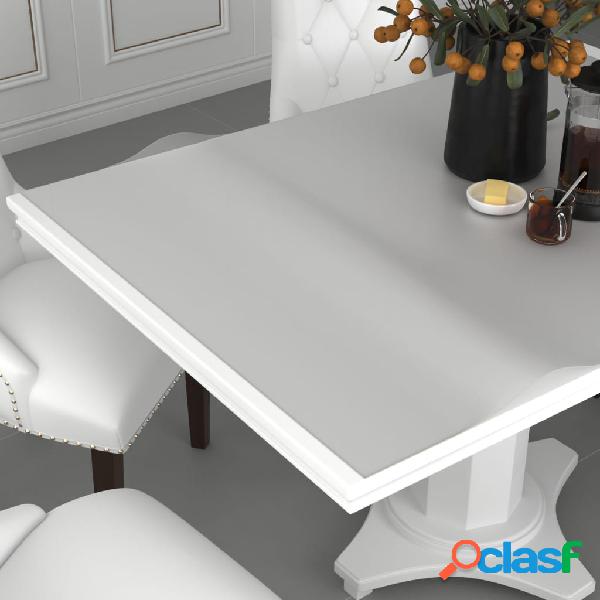 vidaXL Protector de mesa PVC mate 100x90 cm 2 mm