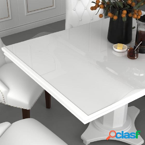 vidaXL Protector de mesa PVC transparente 90x90 cm 2 mm