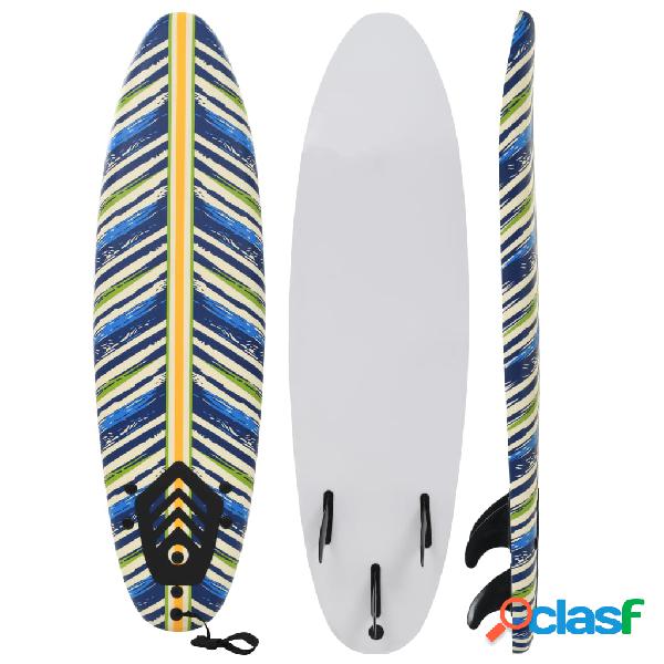 vidaXL Tabla de surf 170 cm hojas