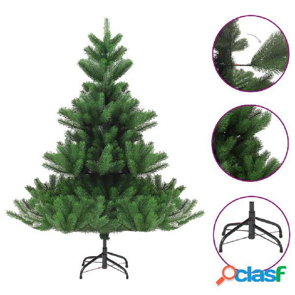 vidaXL Árbol de Navidad artificial abeto Nordmann verde 180