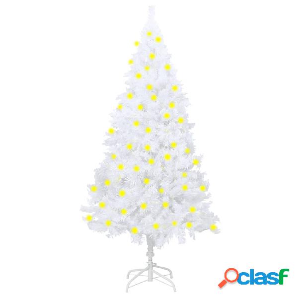 vidaXL Árbol de Navidad artificial con LED ramas gruesas