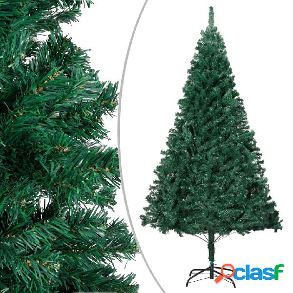 vidaXL Árbol de Navidad artificial con ramas gruesas PVC