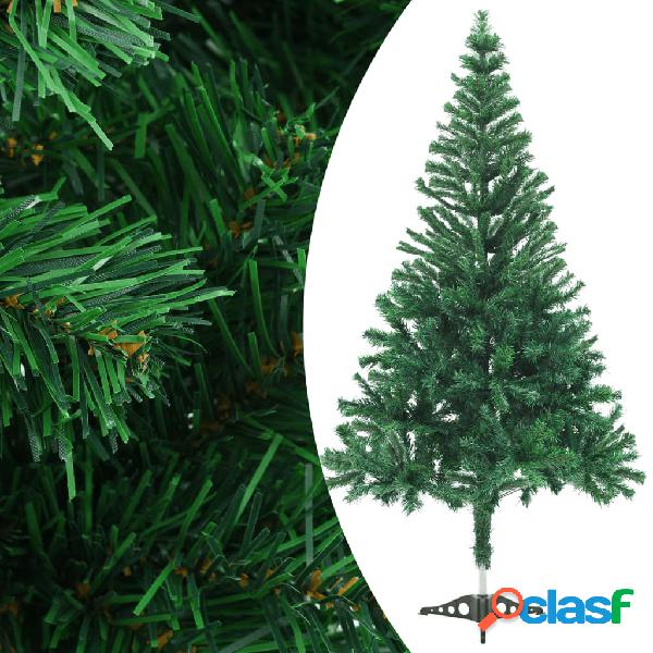 vidaXL Árbol de Navidad artificial con soporte 120 cm 230
