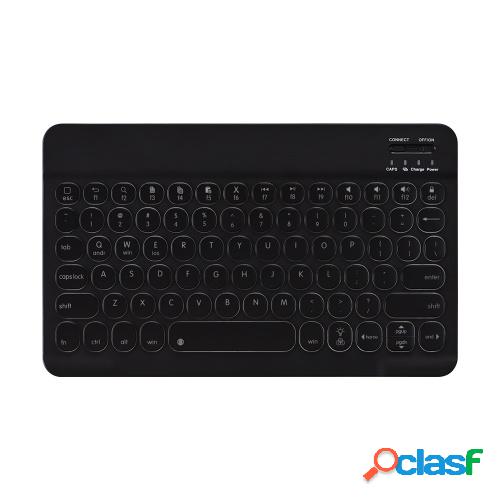 0301 Teclado inalámbrico BT ultrafino Mini portátil