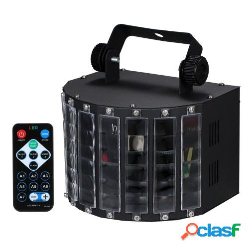 100-240V 24W RGBW LED 7 canales Dmx 512 activado por voz