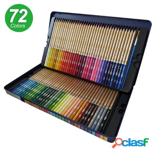 72 Lápices de colores Set Lápices de acuarela solubles en