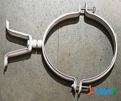 Abrazadera Vacuflex para extracción de aire 111mm aluminio